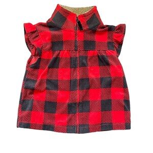 Carter’s Infant Buffalo Plaid Vest - 18 months